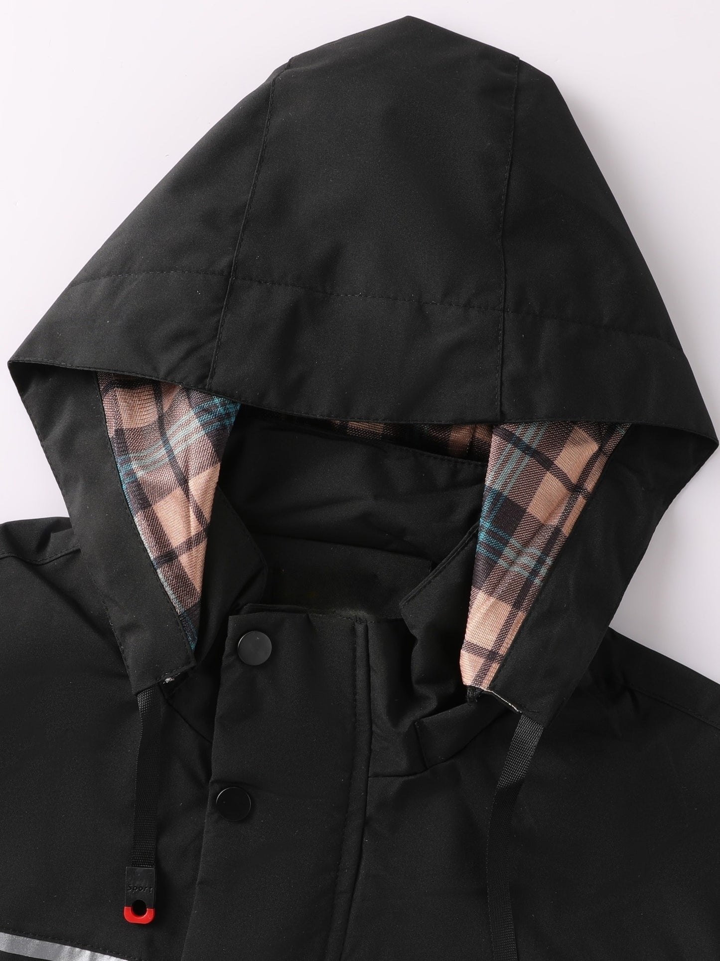 Adventure | Men's Lightweight Windproof Hooded Jacket with Multi-Functional Pockets - "FORGE YOUR OWN WAY" Design, Ideal for Spring/Fall Outdoor Activities, Hiking & Camping, Camping Gear | Minimalist Jacket, Hiking Accessori